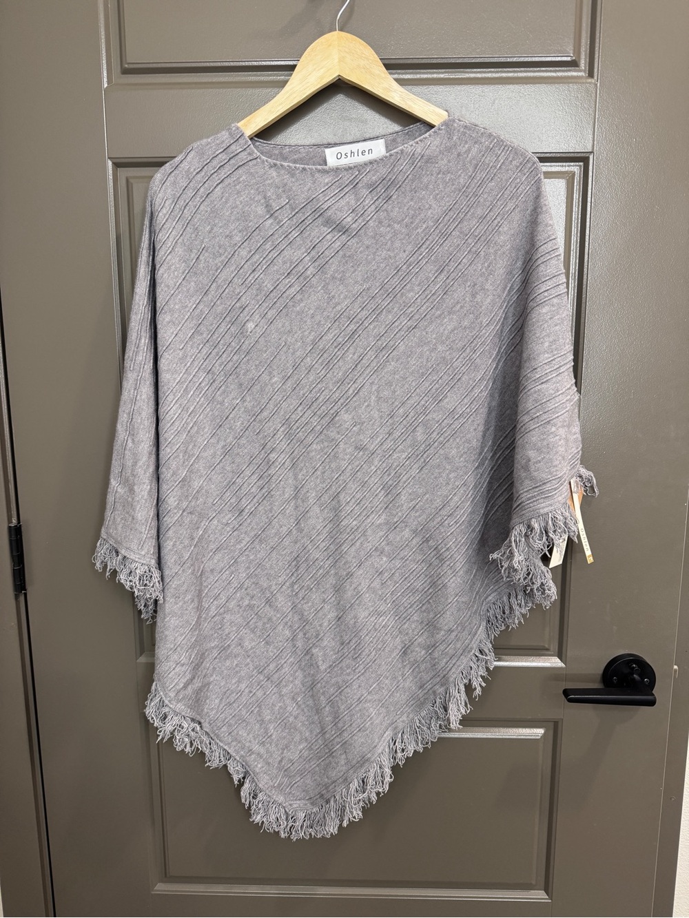 NWT Oshlen Poncho Sweater